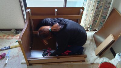 不用品回収で高齢者の一人暮らしの方のお片付けをお手伝いいたしました。